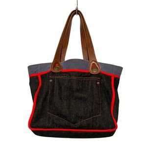 ❤️ GAP Y2K Reversible Denim/Corduory Hand Bag